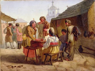 Venditore di kvas, 1862